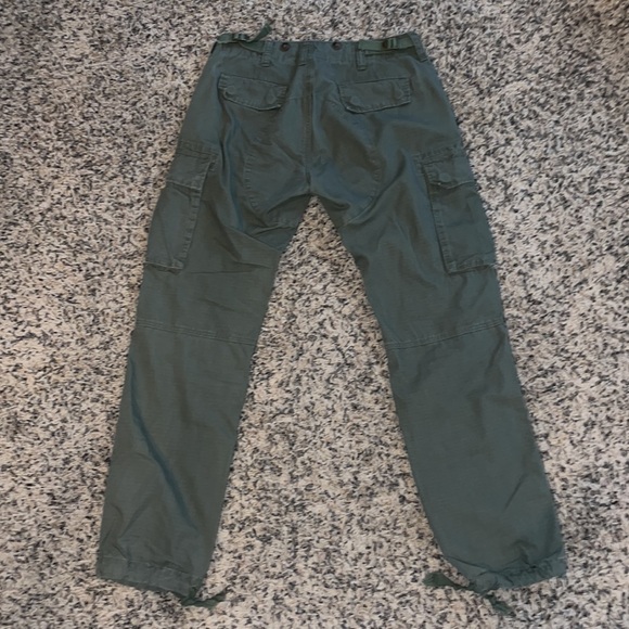 MNML Green Cargo Pants - Picture 2 of 2